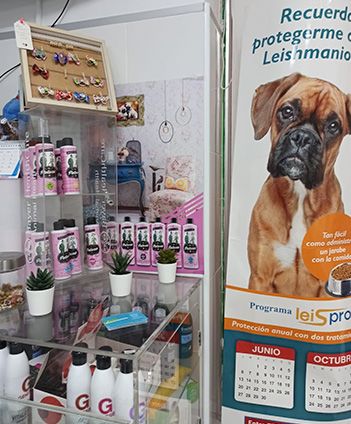 Clínica Veterinaria Villaluenga tienda de mascotas